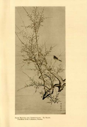 Plum branch and nightingales. By Hoyen. Fenollosa-Weld-Collection, Boston