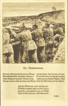 Die Gottesmauer - Kam aus Märchenland fernher ein Klang? [...]