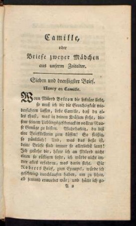 Sieben und dreyßigster Brief. - Vierzigster Brief.