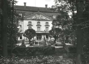 Wachau. Barockschloß. Parkseite