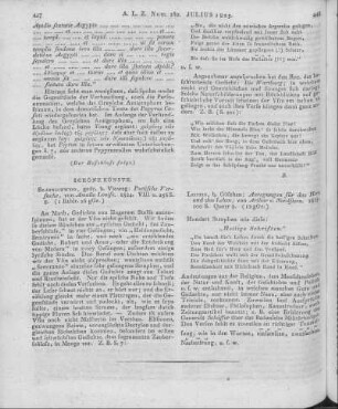 Louise, A.: Poetische Versuche. Braunschweig: Vieweg 1824