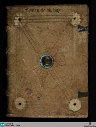 Guilelmi Duranti Rationale divinorum librorum - Cod. Aug. pap. 99