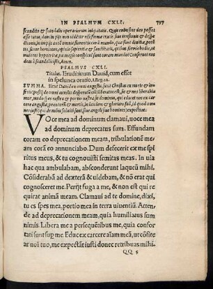Psalmus CXLI. - Psalmus CL.