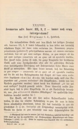 401-405 Irenaeus adv. haer. III,3,2 - immer noch crux interpretum?