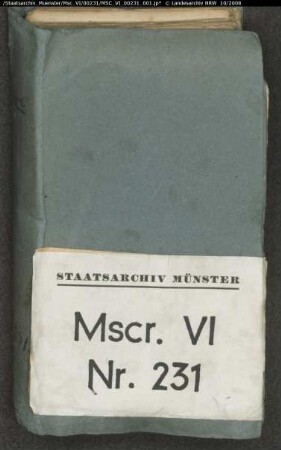 Regesten zur Geschichte der Familie von Galen