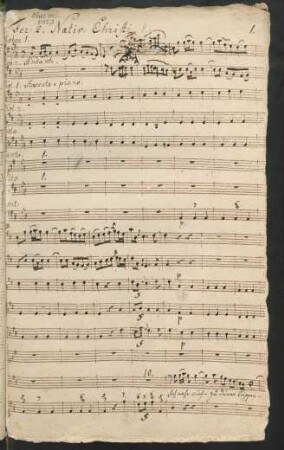 Ich nahe mich zu deiner Krippen; V (4), orch, bc; GraunWV Bv:IX:14; GruG 17