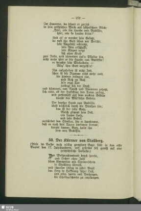 50. Der Kärrner von Stollberg