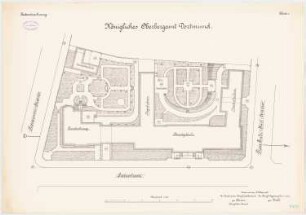 Oberbergamt, Dortmund: Lageplan 1:200