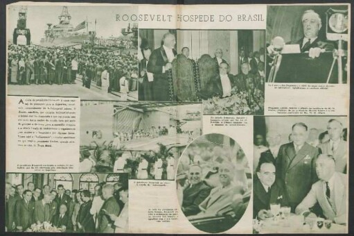 Roosevelt hóspede do Brasil