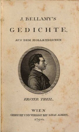 J. Bellamy's Gedichte, 1