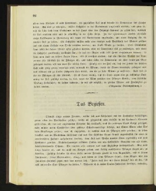 Das Begießen.