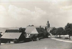 Nassau. Erbisdorf. Pfarrgut an der Kirche