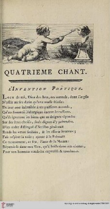 Quatrieme chant