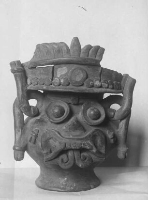 Chalchicomula, aztekisches Tongefäß