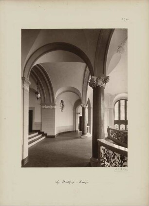 Amtsgericht, Berlin-Neukölln: Treppenhalle