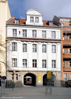 Wohngebäude der Berliner Stadtreinigung; Berlin, Friedrichshain-Kreuzberg