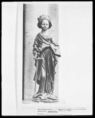 Flügelaltar — Madonna mit Heiligen — Sankta Katharina