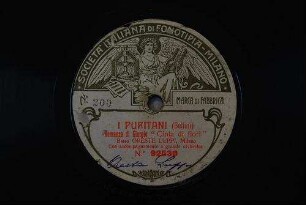 I Puritani : Romanza di Giorgio "Cinta di fiori" / (Bellini)