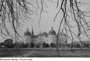 Blick auf das Moritzburger Schloss