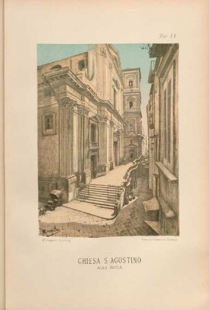 Tav. XX. Chiesa S. Agostiono alla Zecca