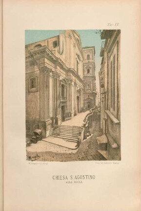 Tav. XX. Chiesa S. Agostiono alla Zecca