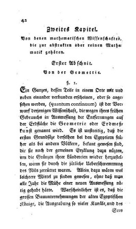 § 1. Entstehung dieser Wissenschaft