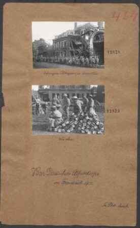 Gefangene Portugiesen in Armentieres