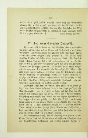 77. Das braunschweigische Onyxgefäß