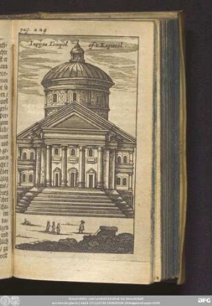 [Vom Tempel Jovis, oder Capitolio.]
