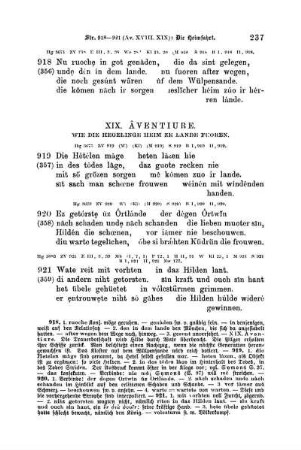 XIX. Àventiure. Wie die Hegelinge beim ze lande fuoren