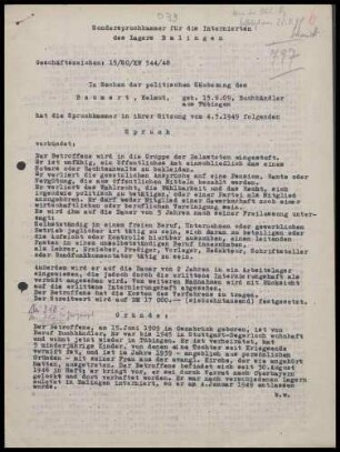Baumert, Helmut