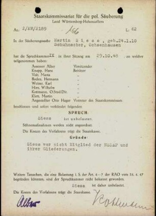 Siess, Martin