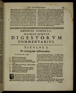 In Librum Quartum.