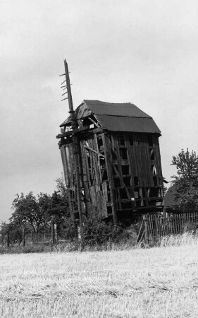Wermsdorf-Liptitz-Mannewitz. Bockmühle, ruinös