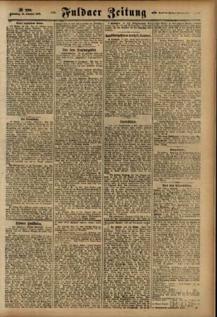Zweite Ausgabe vom Dienstag, den 15. Oktober 1918.