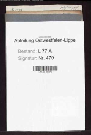 Umwandlung des Zehnten aus Stemmen an das Kloster Möllenbeck in eine Geldabgabe