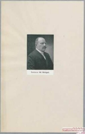 W(ilhelm). Weigel