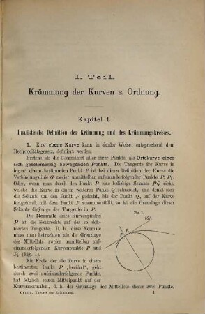 Synthetisch-geometrische Theorie der Krümmung von Kurven und Flächen 2. ̱