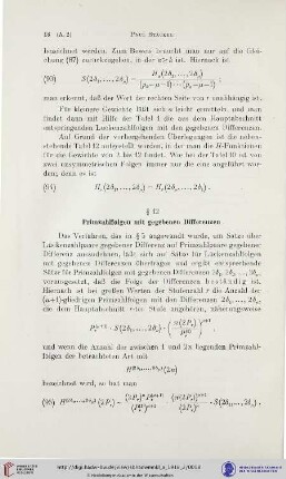 § 12: Primzahlfolgen mit gegebenen Differenzen