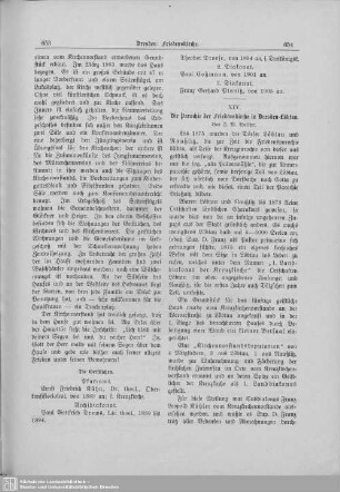 XIV. Die Parochie der Friedenskirche in Dresden-Löbtau