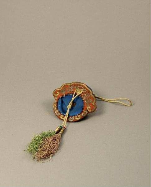 Part of a purse / watch case, audience gift