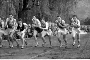 Freiburg: Start zum 3000-m-Lauf