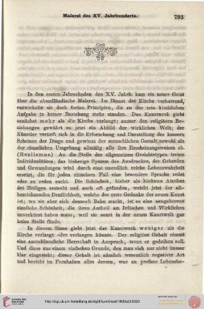 Malerei des XV. Jahrhunderts