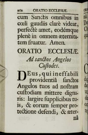 Oratio Ecclesiæ. Ad sanctos Angelos Custodes. - Testamentum animæ.