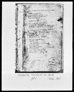 Psalterium cum Canticis —