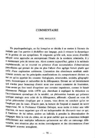 79-86, Commentaire