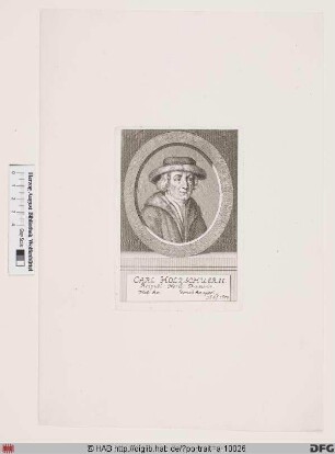 Bildnis Carl II. Holzschuher