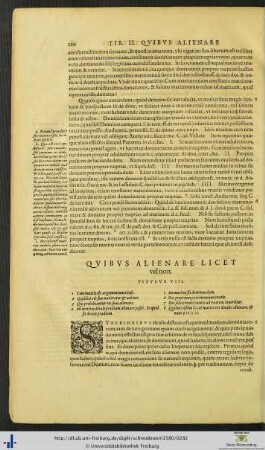 Titulus VIII. Quibus alienare licet vel non.