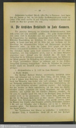 14. Die kirchlichen Verhältnisse im Amte Gommern
