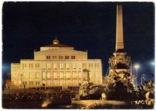 Messestadt Leipzig : Opernhaus am Karl-Marx-Platz